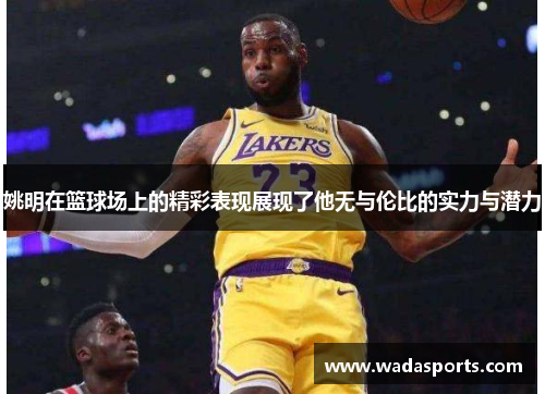 姚明在篮球场上的精彩表现展现了他无与伦比的实力与潜力